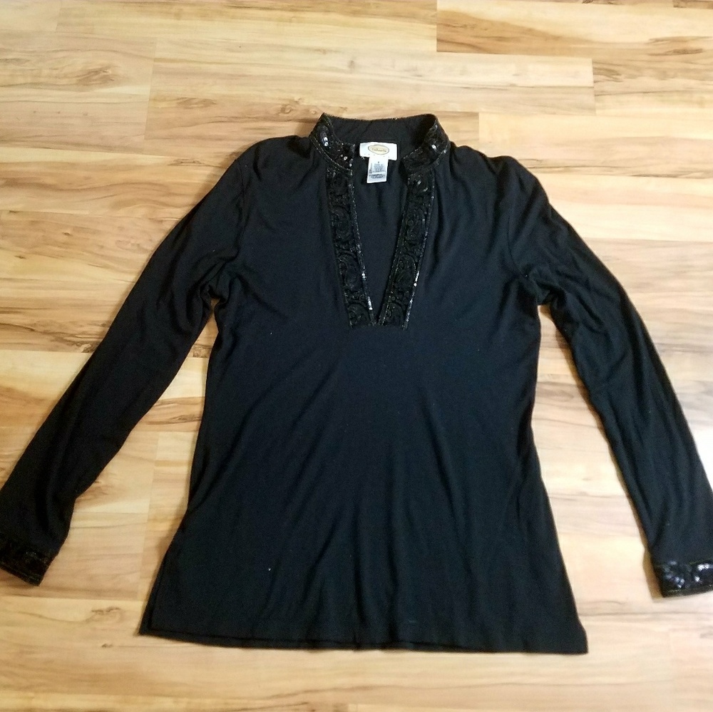 Sequined top